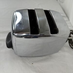 vtg Sunbeam Model T-20 toaster Mid-Century, Art Deco Tested & Working! MCM Read!